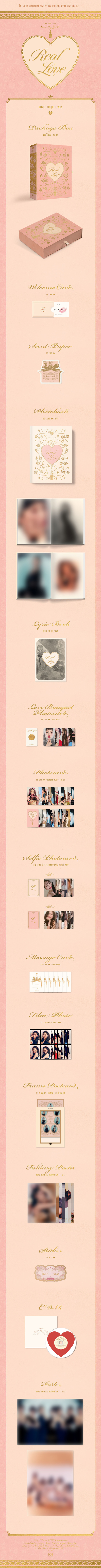 OH MY GIRL 2nd Album [Real Love] - limited edition ver. | Makestar